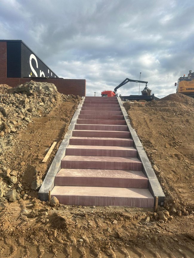 Taludtrappen Overnachtingshaven Spijk