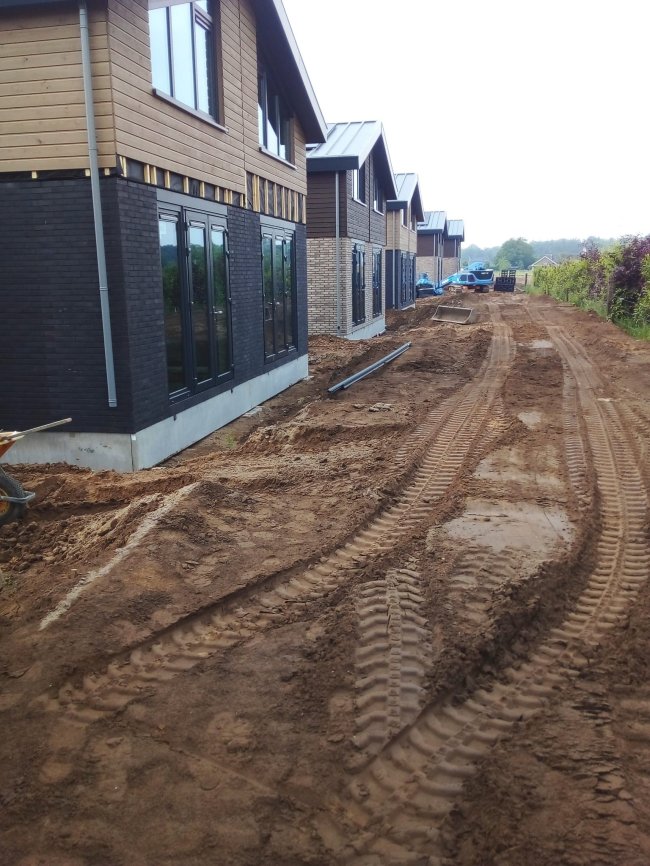 Poeren en kantplanken